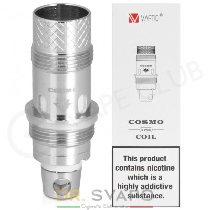 Résistances pour cigarettes électroniques-Résistance Vaptio Cosmo C1 1,6 oHm-VAPTIO