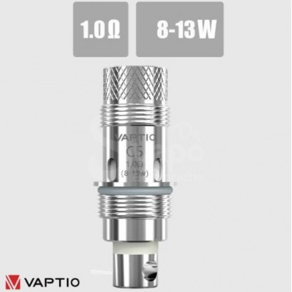 Résistances pour cigarettes électroniques-Résistance Vaptio Cosmo C5 1.0oHm-VAPTIO