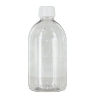 Flacons génériques-Flacon transparent avec bouchon de sécurité de 500 ml-No Brand