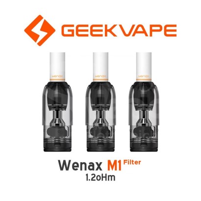 Pod Cartucce-Pod Resistenza GeekVape Wenax M1 Filter 1.2oHm