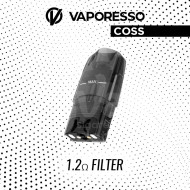 Pod Cartucce-Pod Resistenza Vaporesso COSS con Filtro 1.2oHm