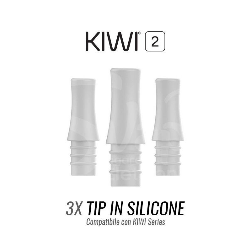 Drip Tip in Silicone Kiwi Pod Mod Kiwi Vapor