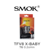 Coils for Electronic Cigarettes SMOK TFV8 X-Baby T6 0.2oHm resistor