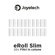 Tropfspitzen-Vaping-Joyetech eRoll Slim Drip Tip Baumwollfilter 20 Stück-Joyetech