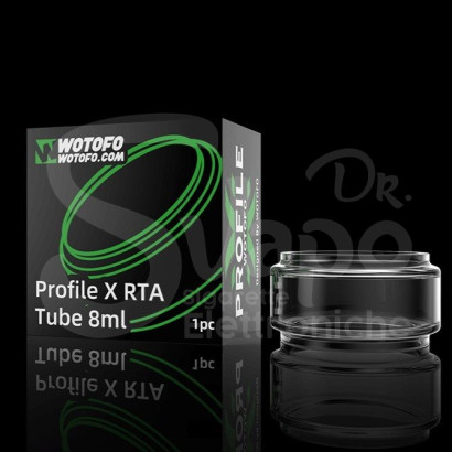 Ersatzglaszerstäuber-Wotofo Profile X RTA 8ml Ersatzglas-Wotofo