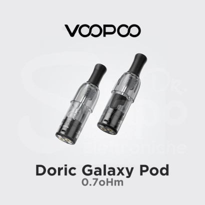 Pod Cartucce-Pod Resistenze Doric Galaxy 0.7oHm - VooPoo