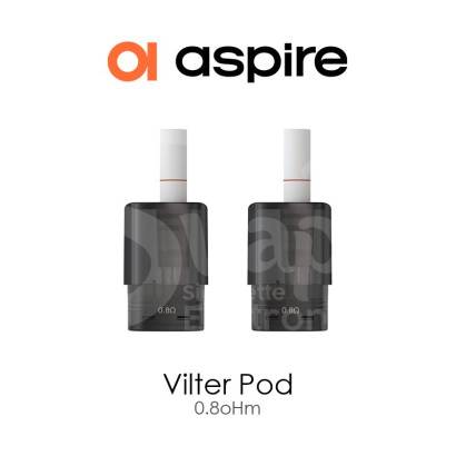 Pod Resistors Aspire Vilter Mesh 0.8oHm - 2pcs