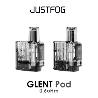 Pod Cartucce-Pod Resistenze GLENT 0.6oHm - Justfog