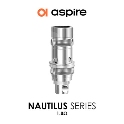 Résistances pour cigarettes électroniques-Résistance Aspire Nautilus BVC 1,8oHm-Aspire