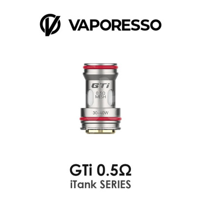 Résistances pour cigarettes électroniques-Bobine GTI iTank 0,5 oHm - Vaporesso-Vaporesso