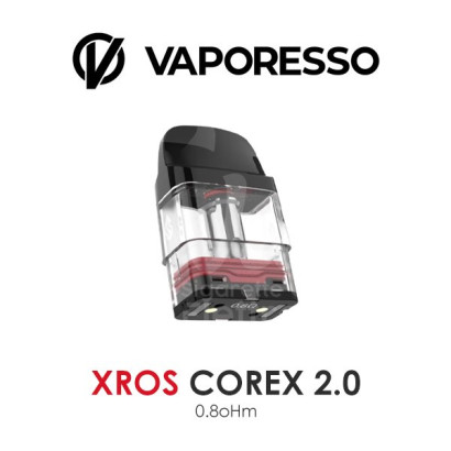 Pod Electronic Cigarettes Pod Resistance XROS Corex 2.0 Mesh 0.8oHm - Vaporesso