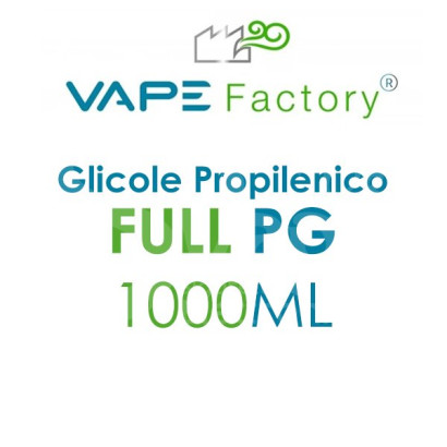 Glicole Propilenico FULL PG 1000ml - VapeFactory