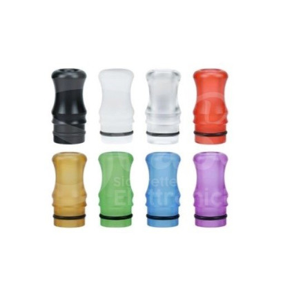 Drip Tip 510-Drip Tip 510 MTL ergonomico in PTCG Mod. RS342-No Brand